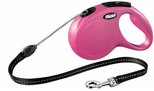 Flexi New Classic Cord Leashes Pink