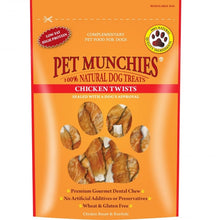 Load image into Gallery viewer, Pet Munchies Chicken Twists Dog Chews Various Pack Sizes