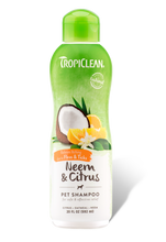 Load image into Gallery viewer, TropiClean Neem and Citrus Shampoo For Dogs