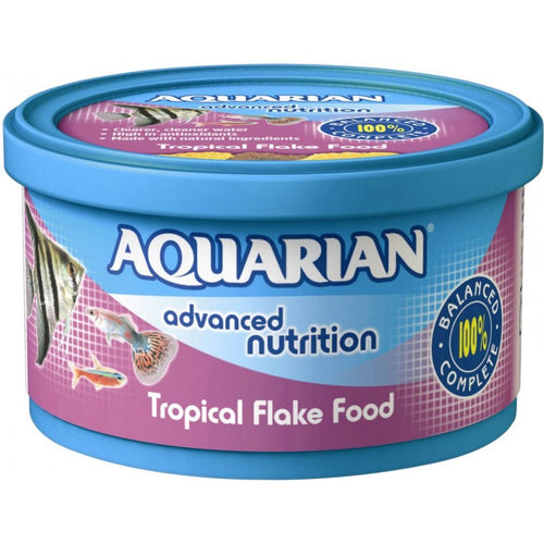 Aquarian Tropical & Temperate Fish Flake Food