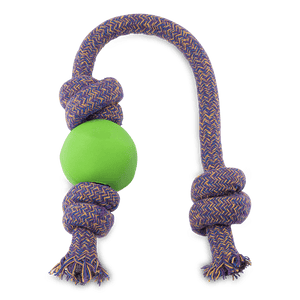 Beco Rubber Ball on Rope