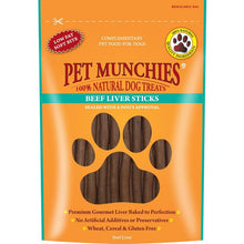 Load image into Gallery viewer, Pet Munchies Beef Liver Stick Dog Chews