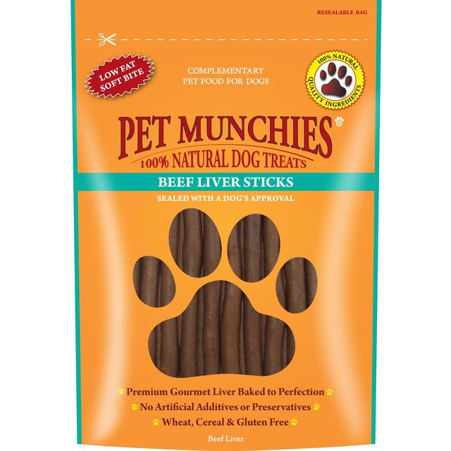 Pet Munchies Beef Liver Stick Dog Chews