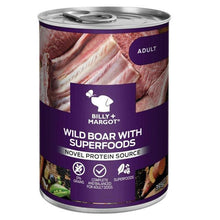 Load image into Gallery viewer, Billy + Margot Wild Boar Superfood Dog Wet Food