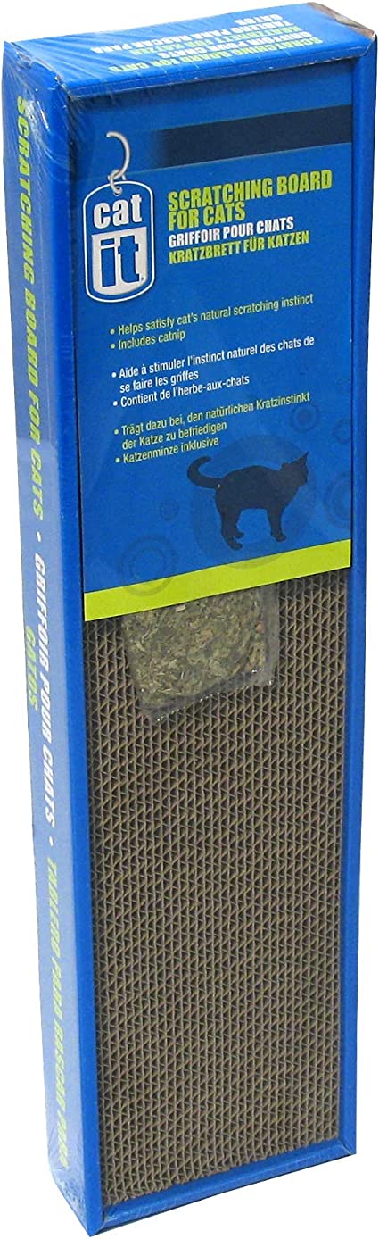 Catit Scratch Board With Catnip for Cats