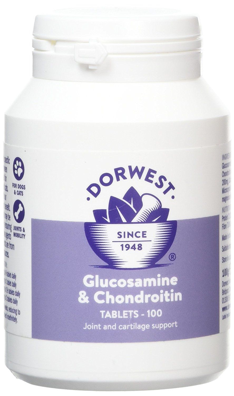 Dorwest Glucosamine & Chondroitin Tablets