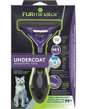 Load image into Gallery viewer, FURminator Undercoat deShedding Tool for Large Cat