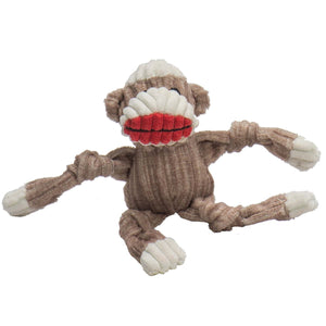 HuggleHounds Plush Sock Monkey Knottie