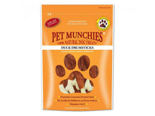 Load image into Gallery viewer, Pet Munchies Duck Drumsticks Dog Chews Various Size Packs