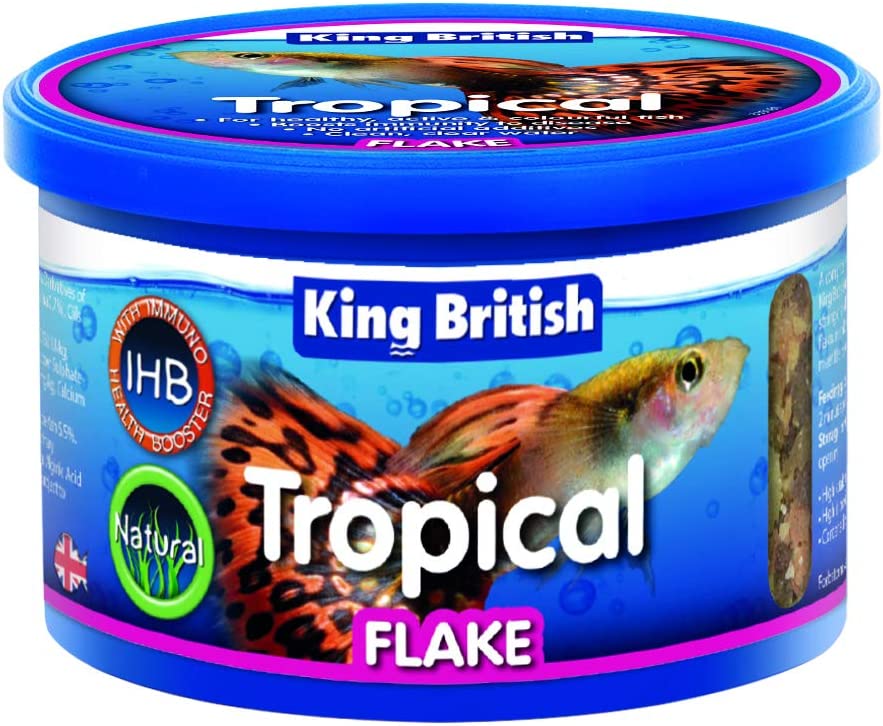 King British Tropical Fish Flake Food