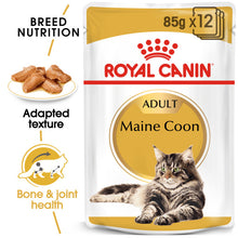 Load image into Gallery viewer, ROYAL CANIN Maine Coon Adult In Gravy Wet Cat Food