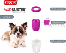 Load image into Gallery viewer, Dexas MudBuster Silicone Paw Washer Fuchsia For Dogs