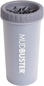 Dexas MudBuster Silicone Paw Washer Light Grey Dogs