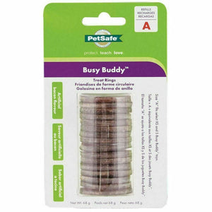 Busy Buddy Rawhide Dog Treat Rings Refill Varios Sizes