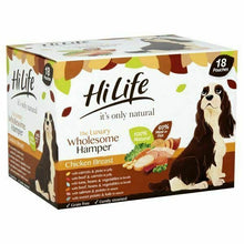 Load image into Gallery viewer, HiLife Luxury Wholesome Hamper Dog Wet Food
