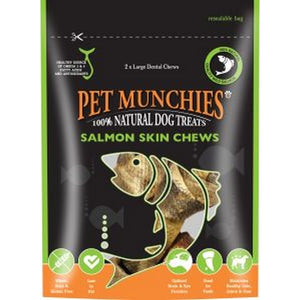 Pet Munchies Salmon Treat Dog Chews Various Flavours