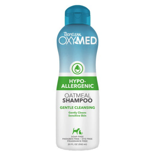 TropiClean Oxy-Med Hypoallergenic Shampoo For Dogs And Dogs