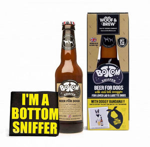 Woof & Brew Bottom Sniffer Beer